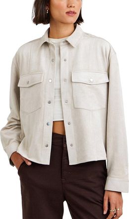 Bella Dahl Seamed Pocket Shacket