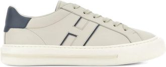 Hogan H691 Sneakers - Heren - Sneakers - Grijs - 45 EU - Leer - Schoenen