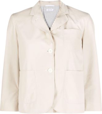 Thom Browne Einreihiger Blazer mit rundem Kragen von Thom Browne