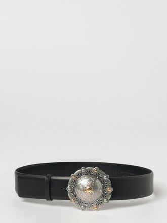 Pinko Cintura Pinko in pelle con fibbia incisa