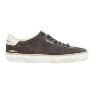 Golden Goose Sneakers, male, Brown, Size: 11 US Soul Star Sneaker