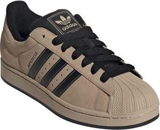 adidas Gender Inclusive Superstar II Sneaker in Khaki/Black/Khaki at Nordstrom, Size 10 Womens