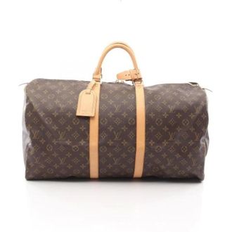 Louis Vuitton Vintage, unisex, Bruin, ONE Size, Pre-owned Weekendtas