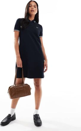 Fred Perry Vestito blu navy con righe a contrasto sui bordi