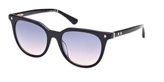 Web Eyewear Web WE0347 01W Womens Sunglasses Black Size 53