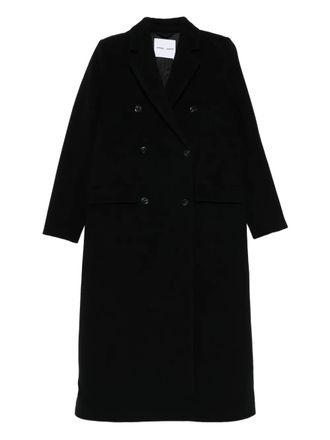 Sams&oslash;e & Sams&oslash;e Cappotto doppiopetto Falcon - Nero