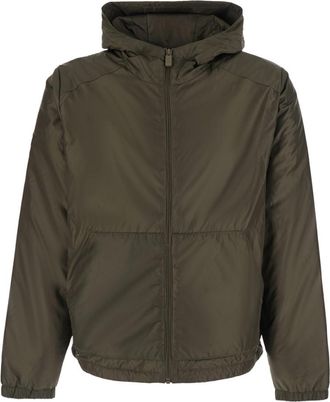 Aspesi Olive Zip-Up Jacket