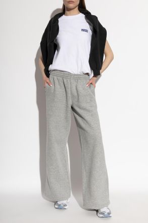 American Vintage T-shirt With Logo, Womens, White