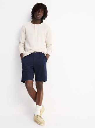 Le 31 Mens Stretch chino Bermuda Shorts Inseam: 9