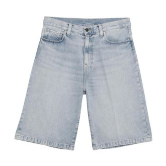 Carhartt Work in Progress Carhartt Wip, Denim Shorts, male, Blue, Size: W34 Langdon Short