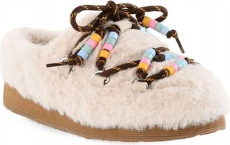 BC Footwear Womens Majestic Crown Mule In Natural V-Fur