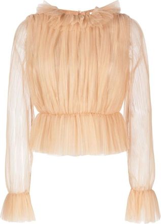 Khaite Mujer, Blusas y Camisas, Beige, Talla: S