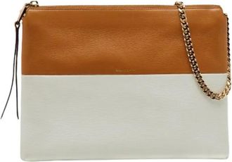 Coach Pre-owned Leren Schoudertas - Dames - Vintage Clutch - Veelkleurig - ONE Size - Leer - Vintage