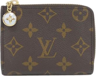 Louis Vuitton Vernis Rose Brown Coated Canvas Coin Purse/Coin Case (Pre-Owned)