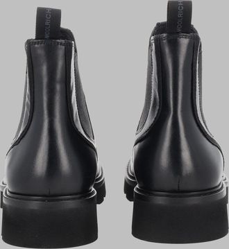 Woolrich Leather Chelsea Boots - Black