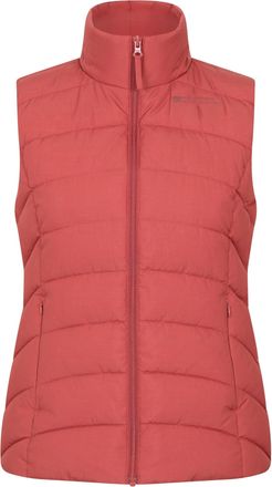 Mountain Warehouse Dames/Dames Opal Gewatteerd Gilet (Gebrande sinaasappel)