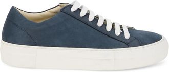 Fedeli Lage leren sneakers - Dames - Sneakers - Blauw - 40 EU - Leer - Schoenen