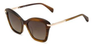 Rag & Bone RNB1081/S EX4/HAS Womens Sunglasses Brown Size 53