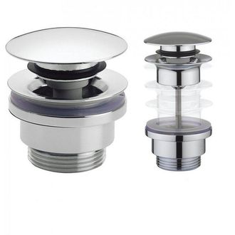 Saniclass klikwaste afvoerplug - 5/4 - chroom