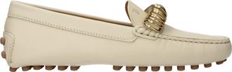 Tod's Tods Mujers Mocasines de cuero beige