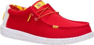 Hey Dude Wally Lace-Up Shoe in Red at Nordstrom, Size 12