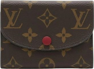 Louis Vuitton Pre-owned Wallets, female, Brown, Size: ONE SIZE Pre-owned Rosalie Monogram Coin Purse