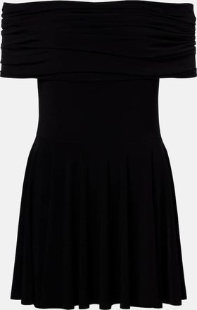 Norma Kamali Jersey minidress