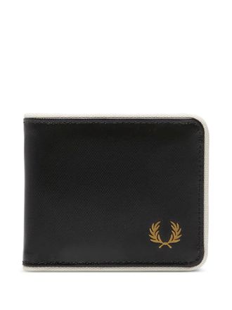 Fred Perry logo wallet - unisex - Recycled Polyester/Recycled Polyester - One Size - Black