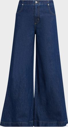 TWP Dillon Jeans in Cotton-Linen Denim