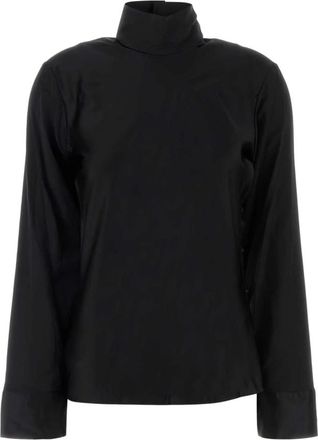 Courr&egrave;ges Blouse - Dames - Blouses - Zwart - XS - Overhemden
