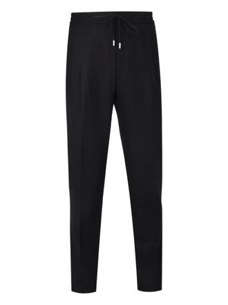 Lardini drawstring trousers - Black
