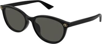Gucci Grey Cat Eye Ladies Sunglasses GG1818SK 001 56