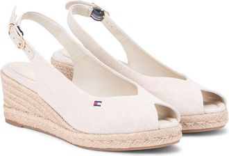 Tommy Hilfiger Slingback sandalen met sleehak