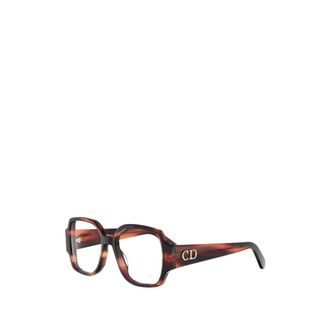 Dior Glasses, female, Brown, Size: 53 MM Glowo S3I Eyeglasses