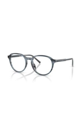 Dolce & Gabbana 50mm Phantos optical glasses in Blue at Nordstrom