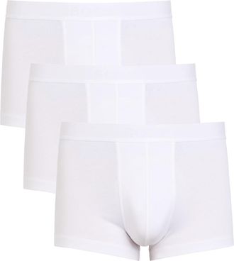 BOSS Boss Stretch-cotton Boxer Trunks - set of Three - White - XL