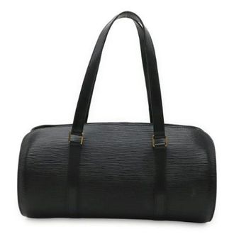 Louis Vuitton Pre-owned Epi Leather Soufflot Handbag - Dames - Pre-owned - Zwart - Maat: ONE Size Leer