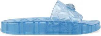 Kurt Geiger Meena Jelly Slide Sandal in Blue at Nordstrom, Size 7.5