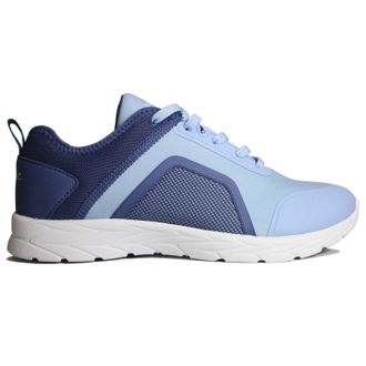 Vionic Brisk Maya Textile Synthetic Womens Lace Up Trainers - Blue - Size:UK 6.5