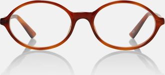 Chlo&eacute; Chlo&eacute; Judy logo oval glasses