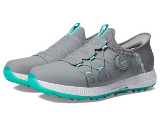 Skechers Elite 5 Hands Free Slip-Ins Womens Shoes Gray/Aqua : 5.5 B - Medium, Synthetic