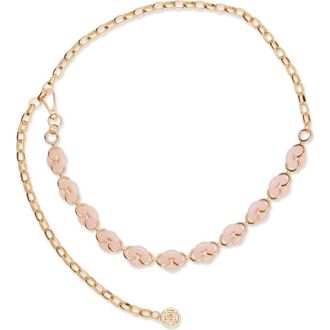 Steve Madden Resin Chain Belt in Pink at Nordstrom Rack, Size Large/x-Large
