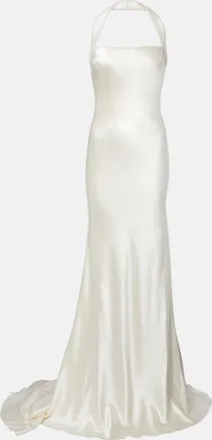 Danielle Frankel Bridal Presley wool and silk gown