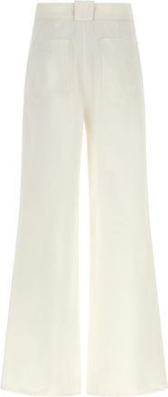 Max Mara Badesse Trousers - White