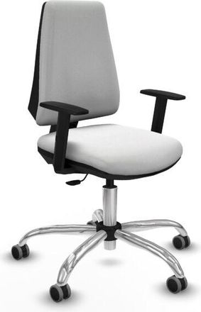 Piqueras y Crespo Piqueras Y Crespo - Elche Cp Bali Blanco Brazos 1d Base Cromada Ruedas Engomadas 65mm