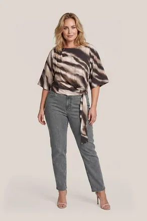 Mart Visser Miley Print Top Groen / Multi Maxi