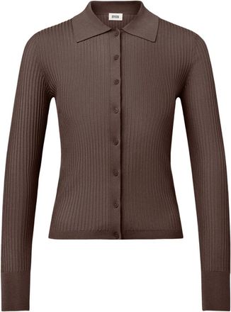 Drykorn Arhanya Cardigan - Dames - Vesten - Bruin - M - Truien & Vesten