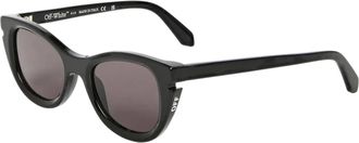 Off-white Off White Vierkante zonnebrillen met UV-bescherming voor dames (Zwart)