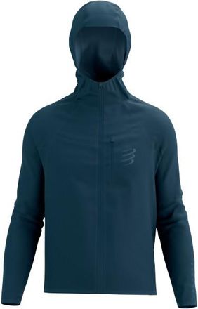 Compressport Tempest Waterproof Jacket Laufjacke für Herren | blau