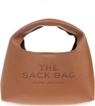 Marc Jacobs Handtas De Mini Zak Tas - Dames - Handtassen - Bruin - ONE Size - Leer - Tassen